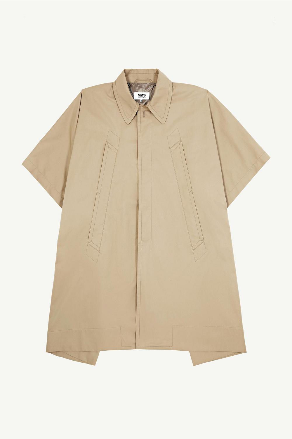 Khaki Maison Margiela Trench Coat | AU_MM13329