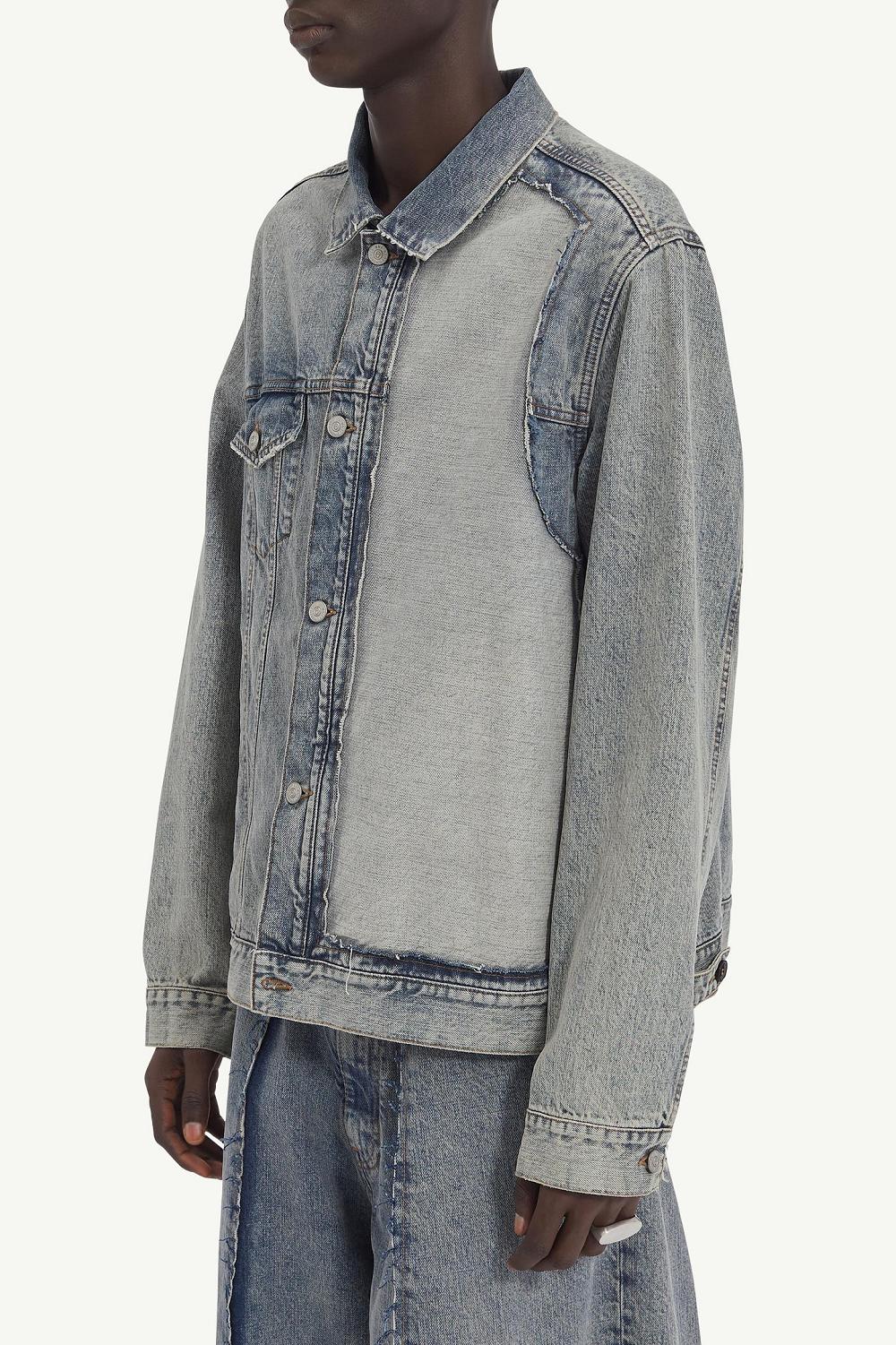 Light Blue Maison Margiela Blue Denim Jacket | AU_MM80916