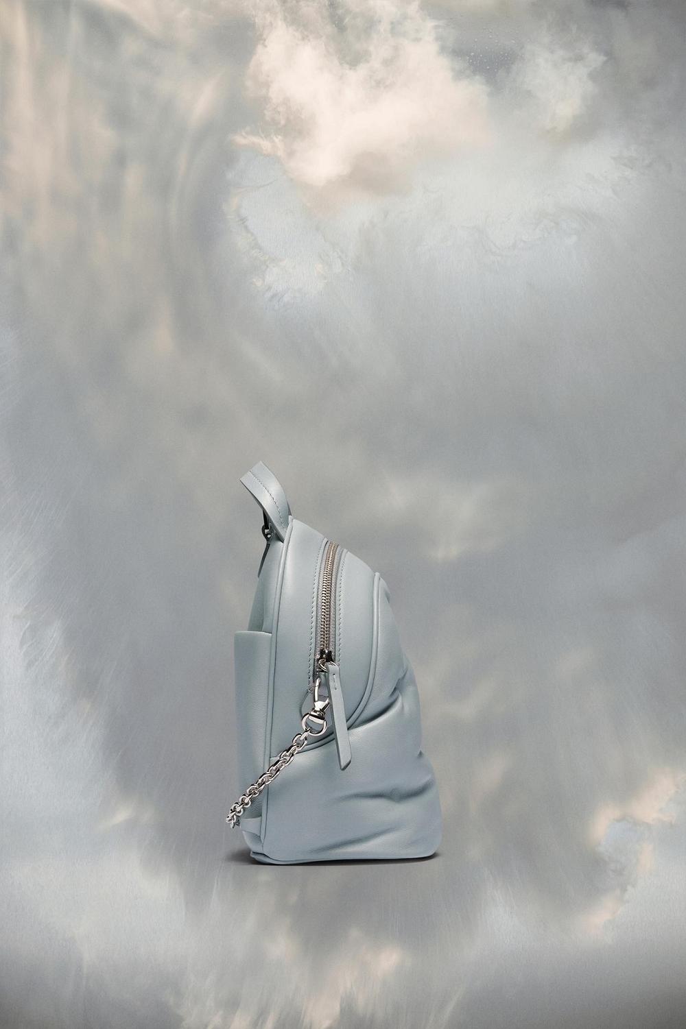 Light Blue Maison Margiela Glam Slam Backpack | AU_MM48151