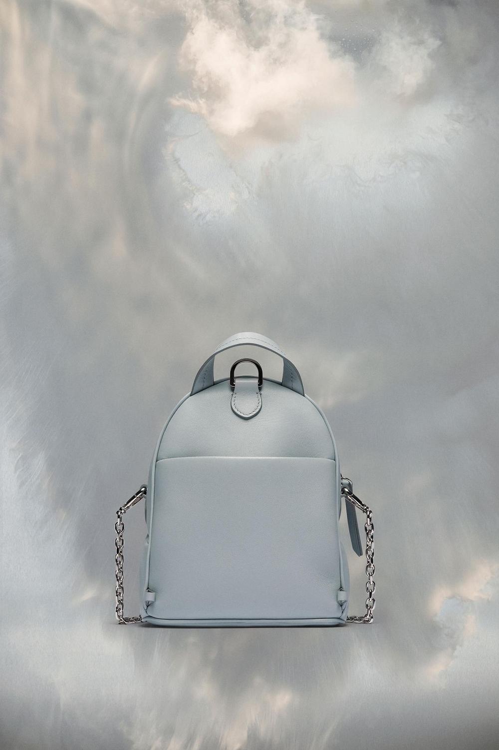 Light Blue Maison Margiela Glam Slam Backpack | AU_MM48151