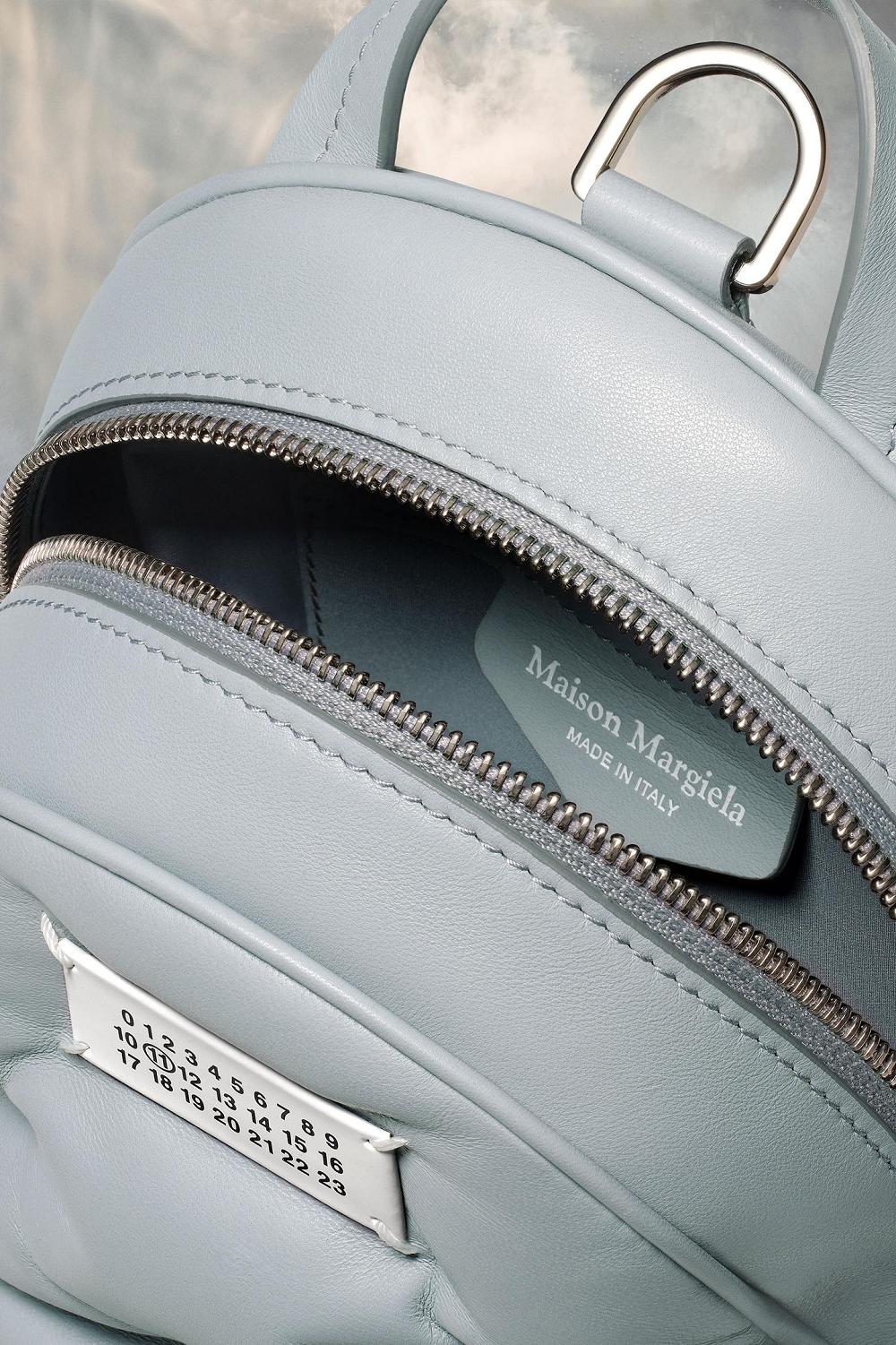 Light Blue Maison Margiela Glam Slam Backpack | AU_MM48151