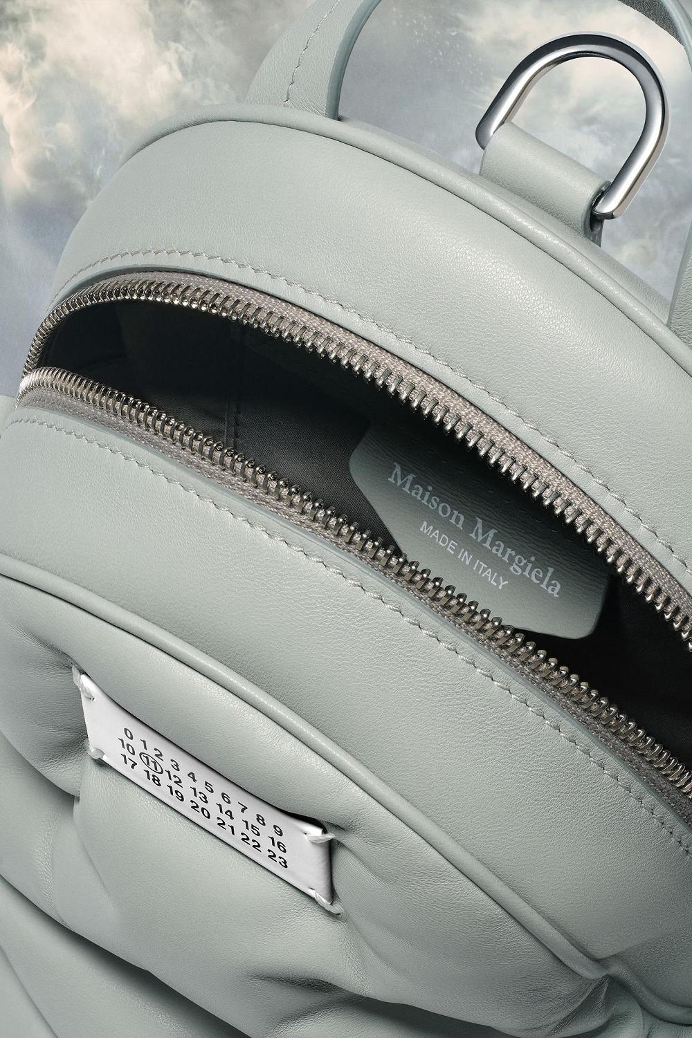 Light Blue Maison Margiela Glam Slam Backpack | AU_MM64350