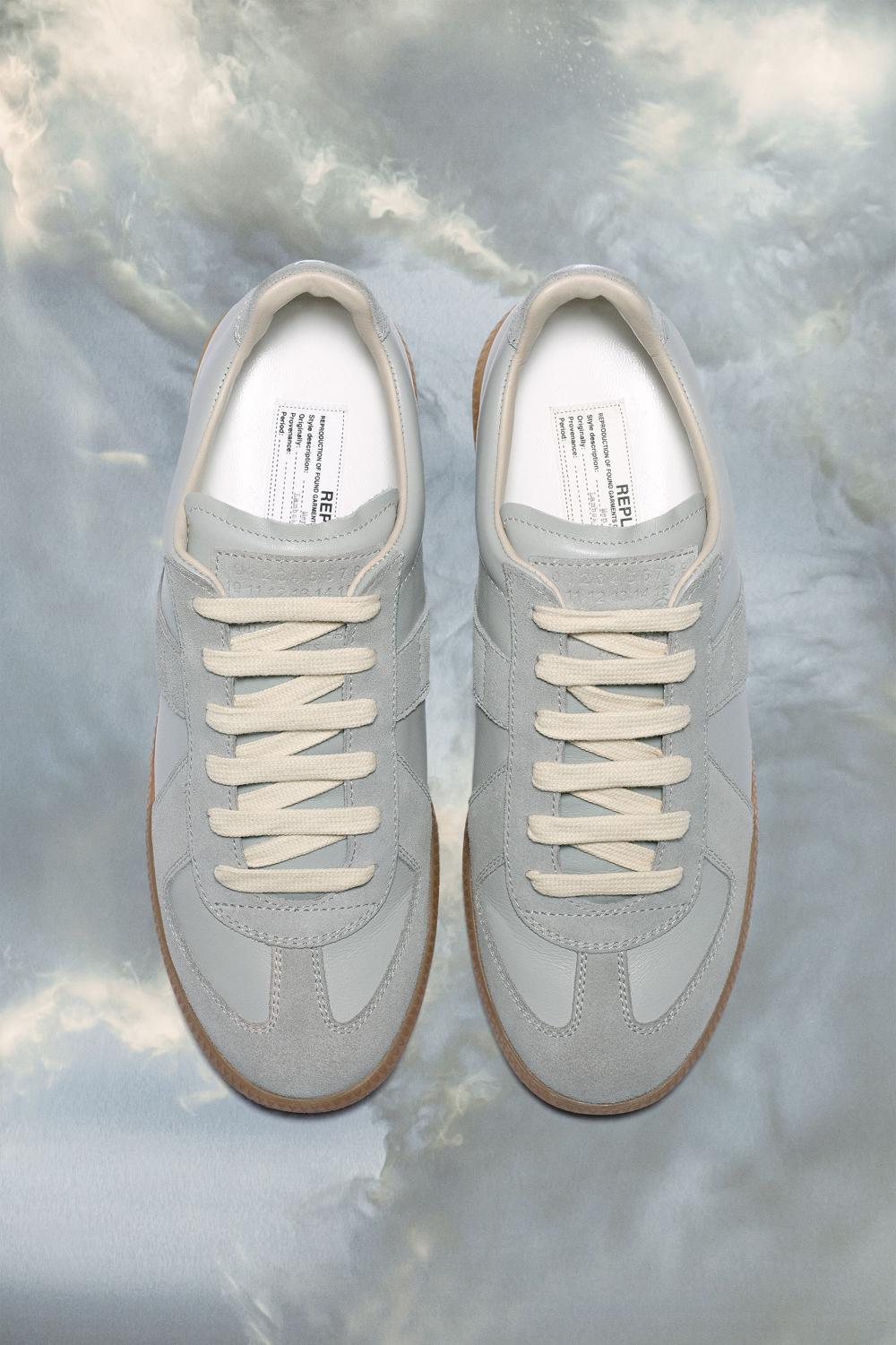 Light Blue Maison Margiela Replica Sneakers | AU_MM20260