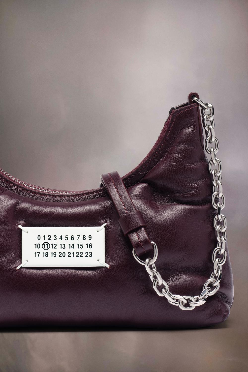 Purple Maison Margiela Glam Slam Hobo Micro | AU_MM82693