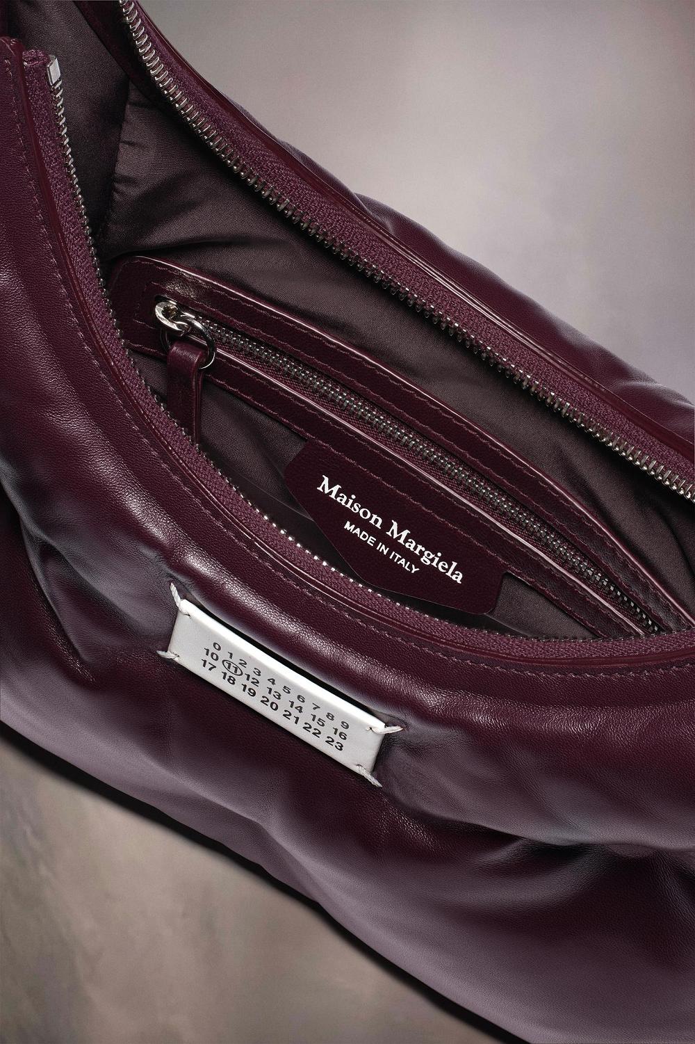 Purple Maison Margiela Glam Slam Hobo Small | AU_MM33195