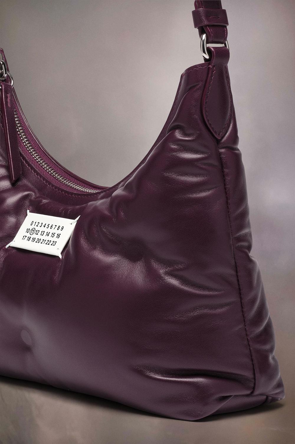 Purple Maison Margiela Glam Slam Hobo Small | AU_MM33195