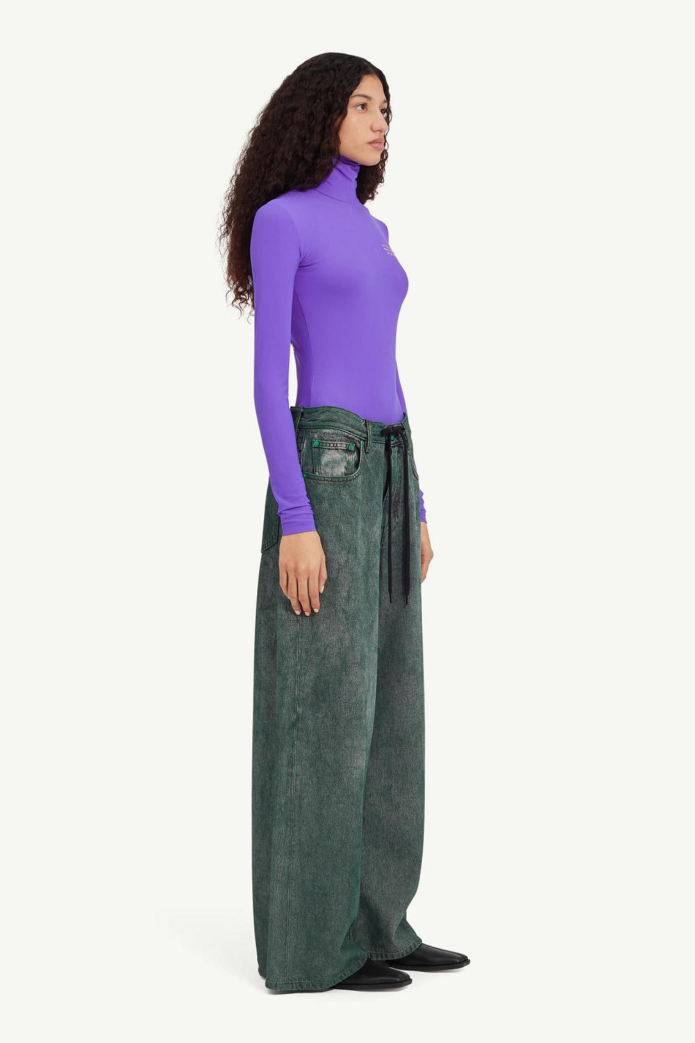 Purple Maison Margiela Jersey Body | AU_MM50363