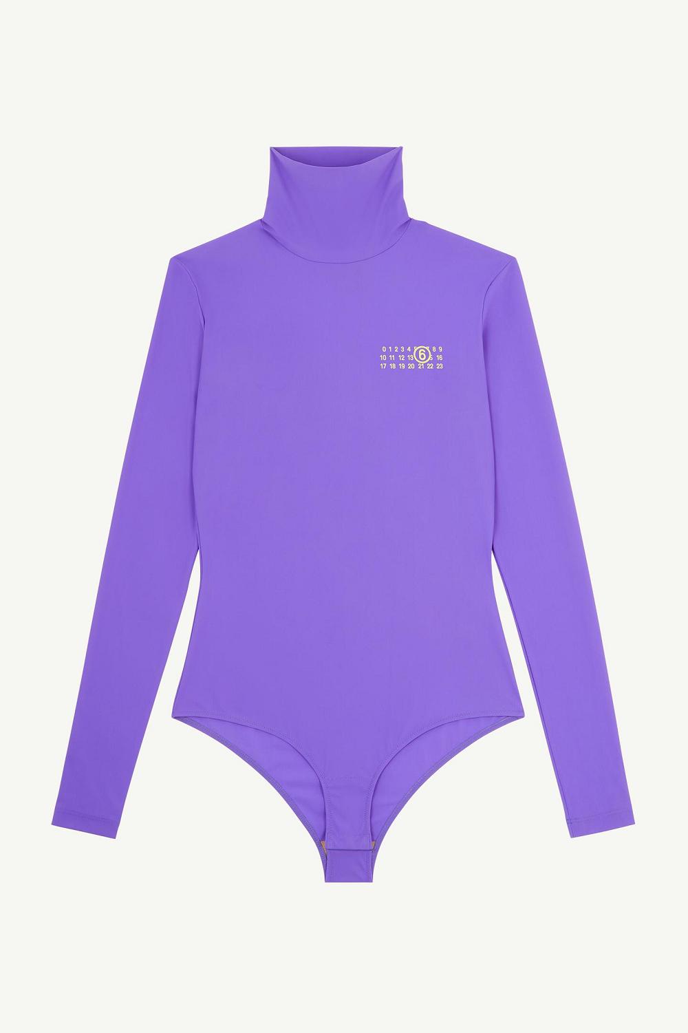 Purple Maison Margiela Jersey Body | AU_MM50363