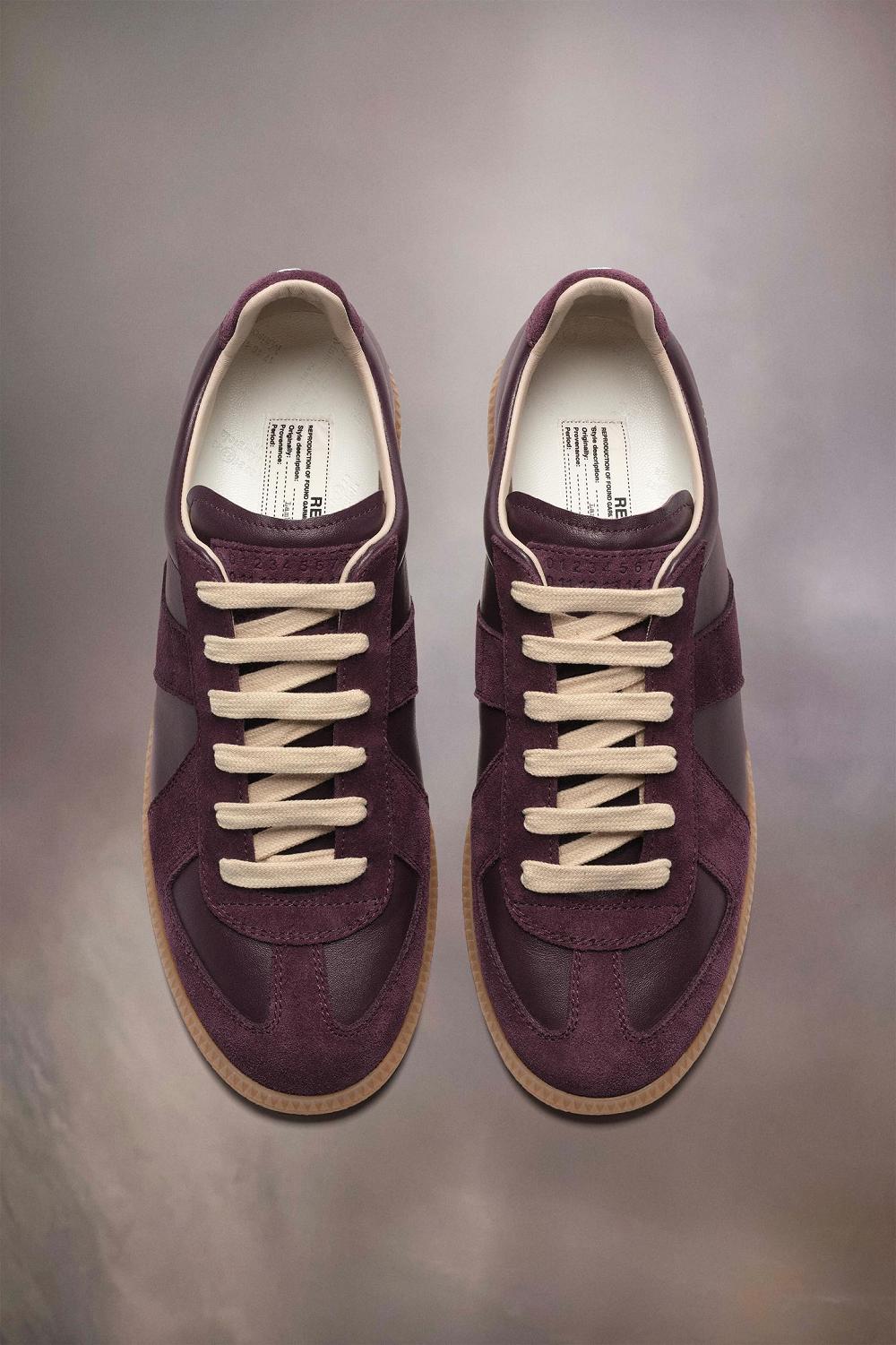 Purple Maison Margiela Replica Sneakers | AU_MM43906