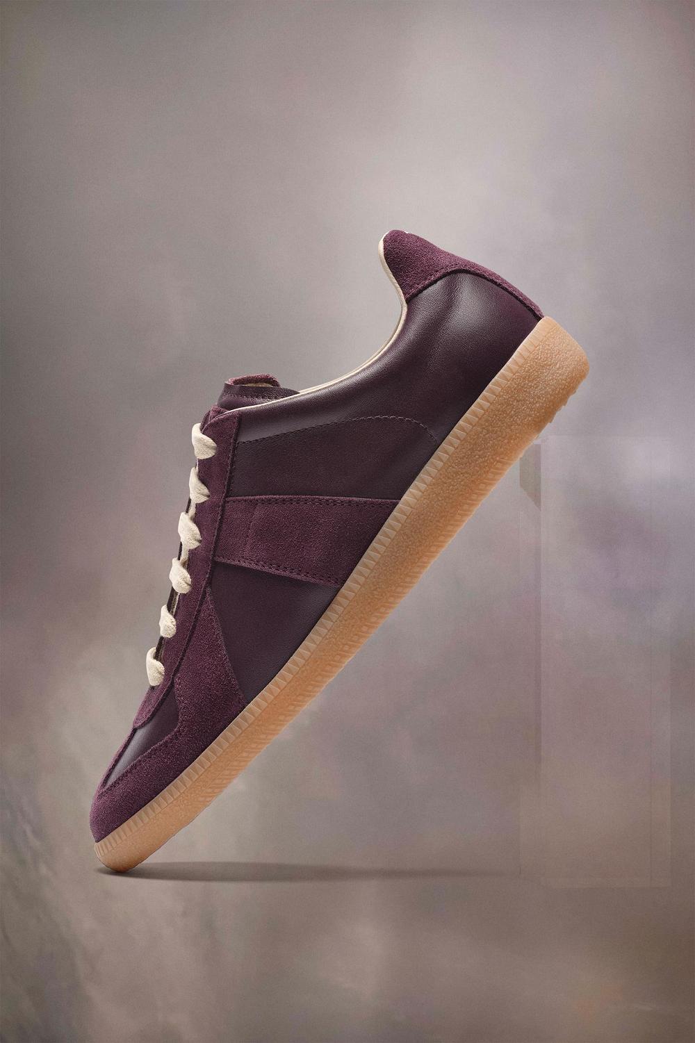 Purple Maison Margiela Replica Sneakers | AU_MM80855