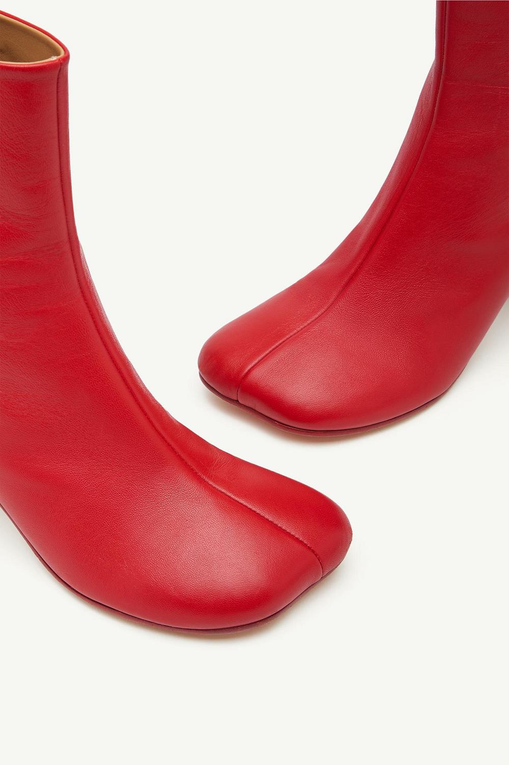 Red Maison Margiela Anatomic Ankle Boots | AU_MM24384