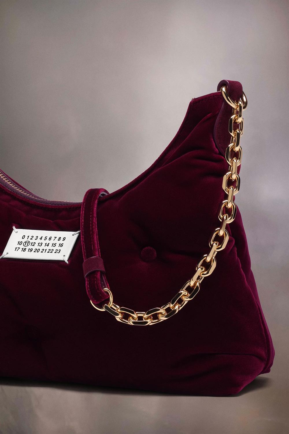 Red Maison Margiela Glam Slam Hobo Small | AU_MM68706