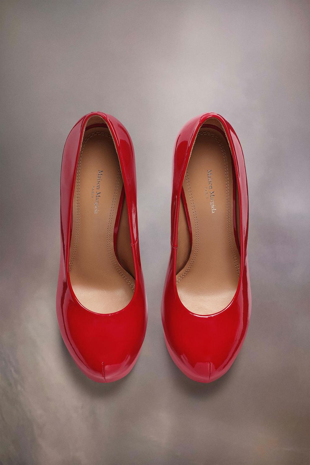 Red Maison Margiela Sketch Pump | AU_MM84126