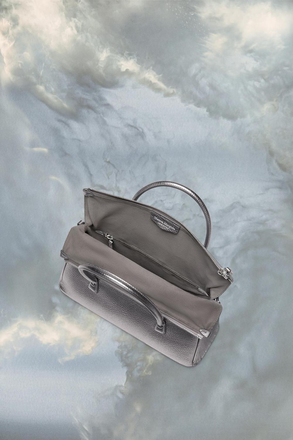 Silver Maison Margiela 5ac East West Handbag | AU_MM89109