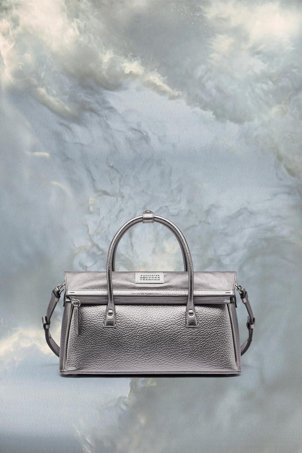 Silver Maison Margiela 5ac East West Handbag | AU_MM89109