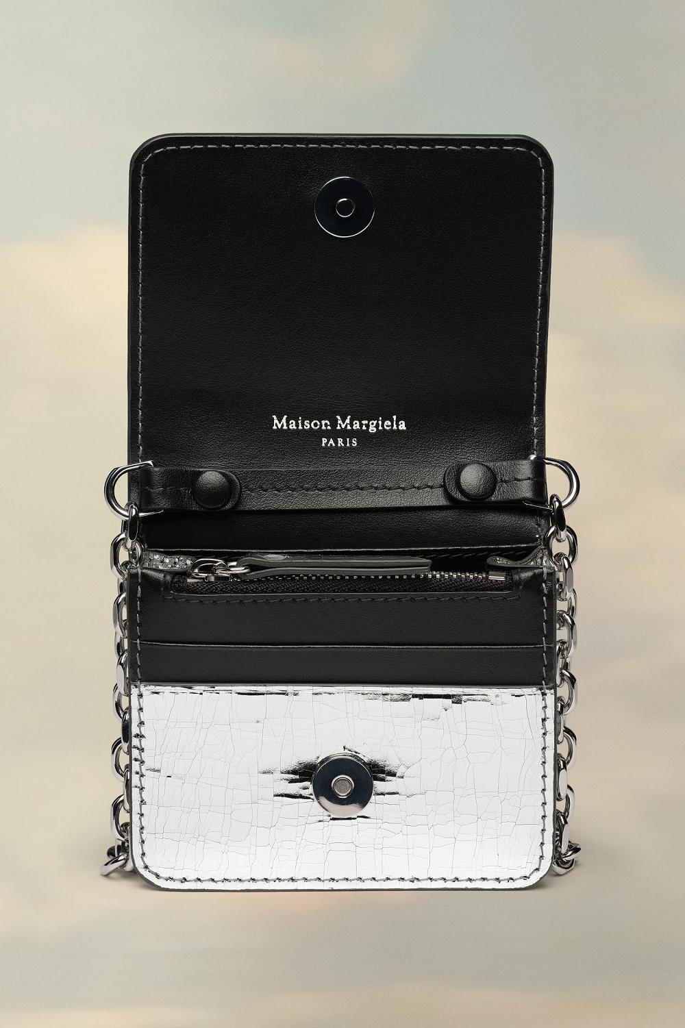 Silver Maison Margiela Broken Mirror Chain Wallet | AU_MM45736