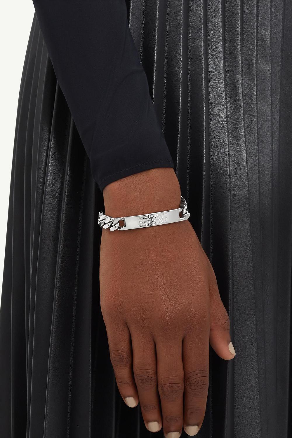 Silver Maison Margiela Classic Chain Bracelet | AU_MM21818