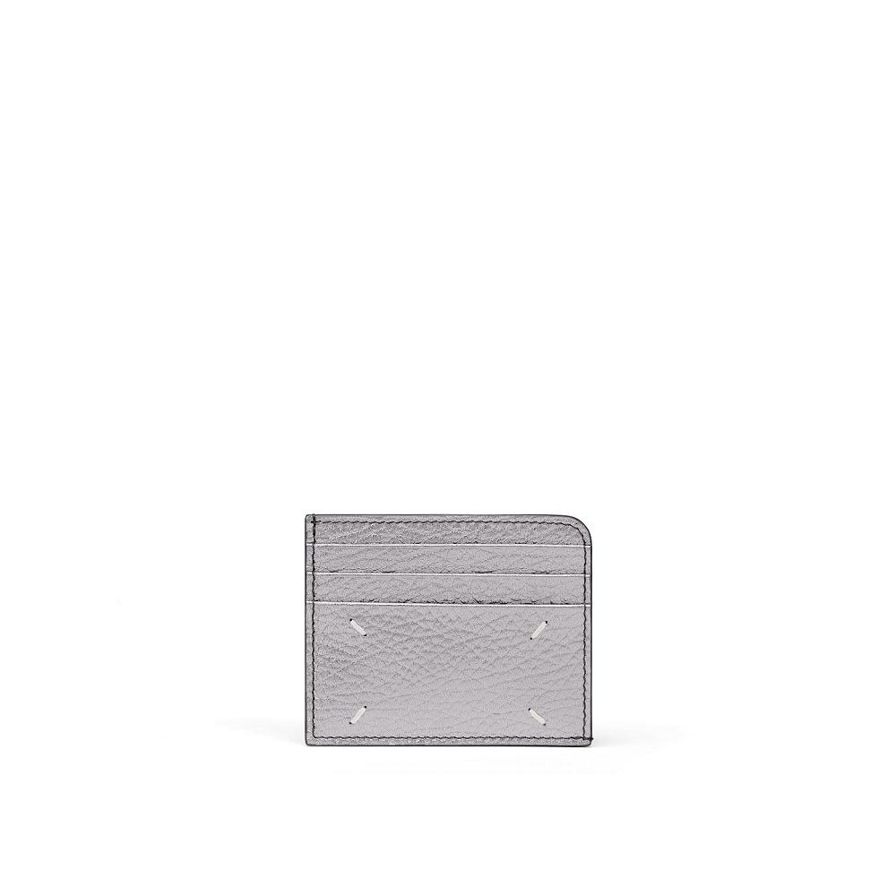 Silver Maison Margiela Four Stitches Card Holder | AU_MM98212