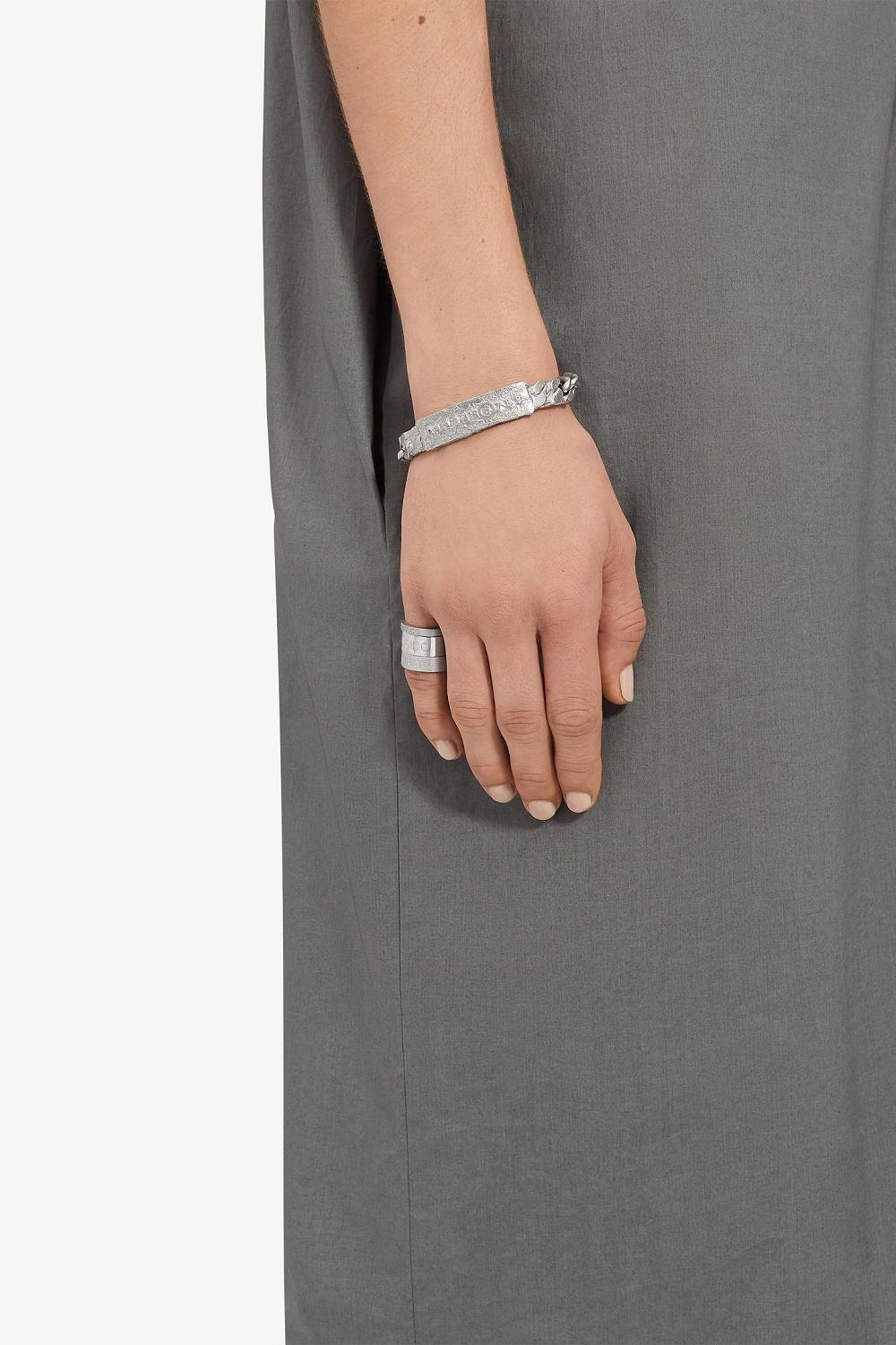 Silver Maison Margiela Minimal Numeric Signature Ring | AU_MM91059