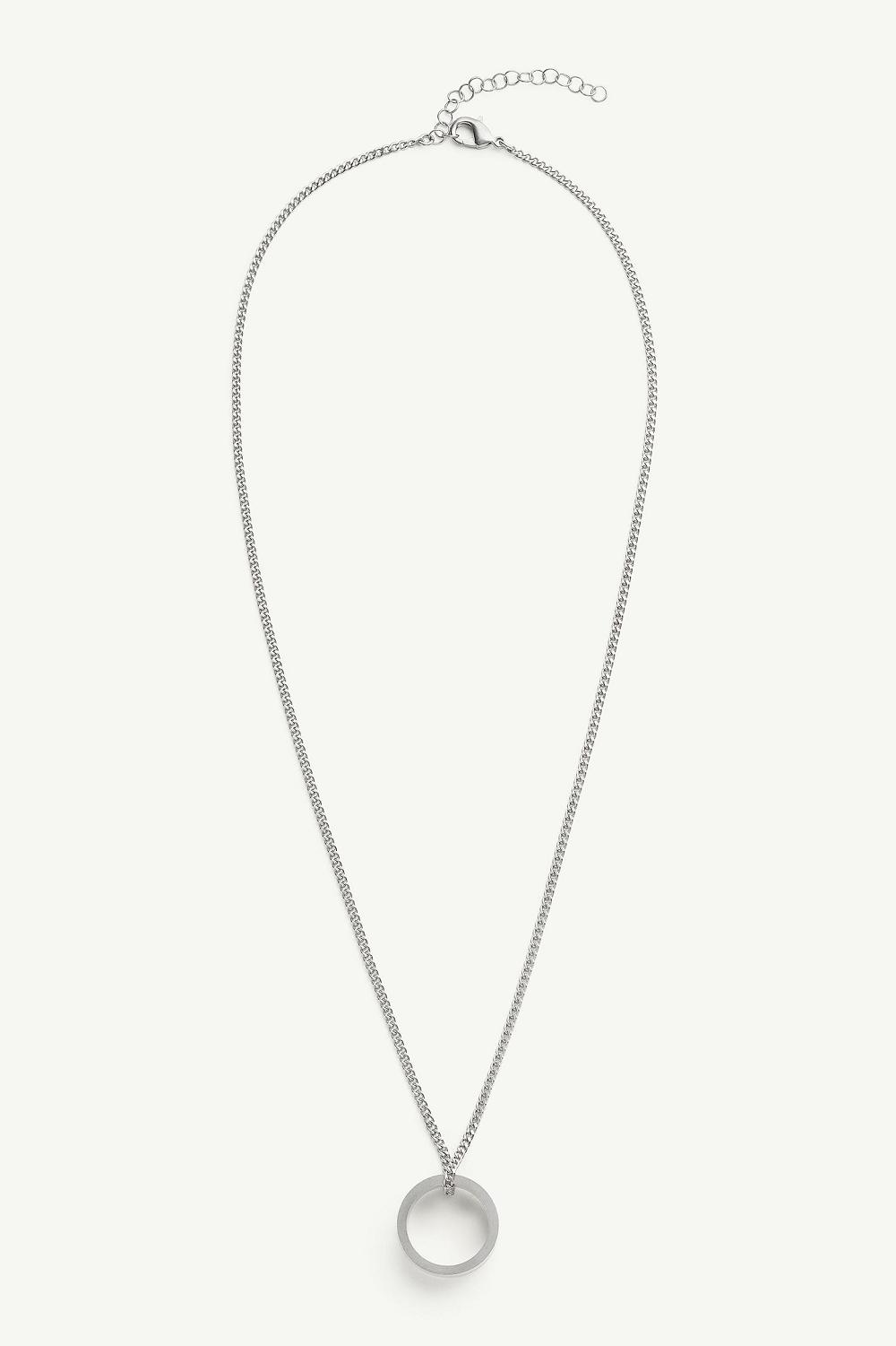 Silver Maison Margiela Numeric Necklace | AU_MM28303