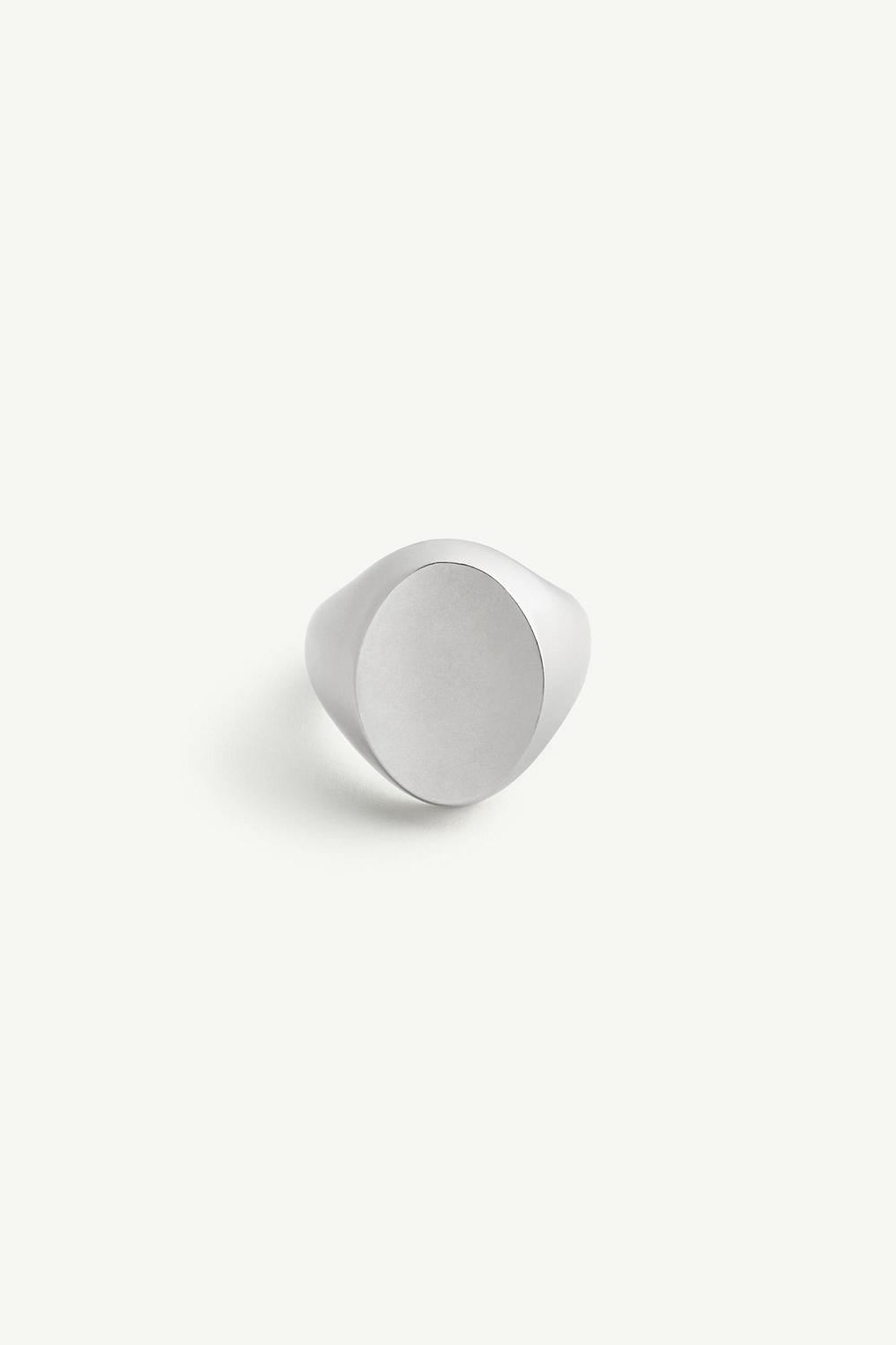 Silver Maison Margiela Signet Ring | AU_MM14109