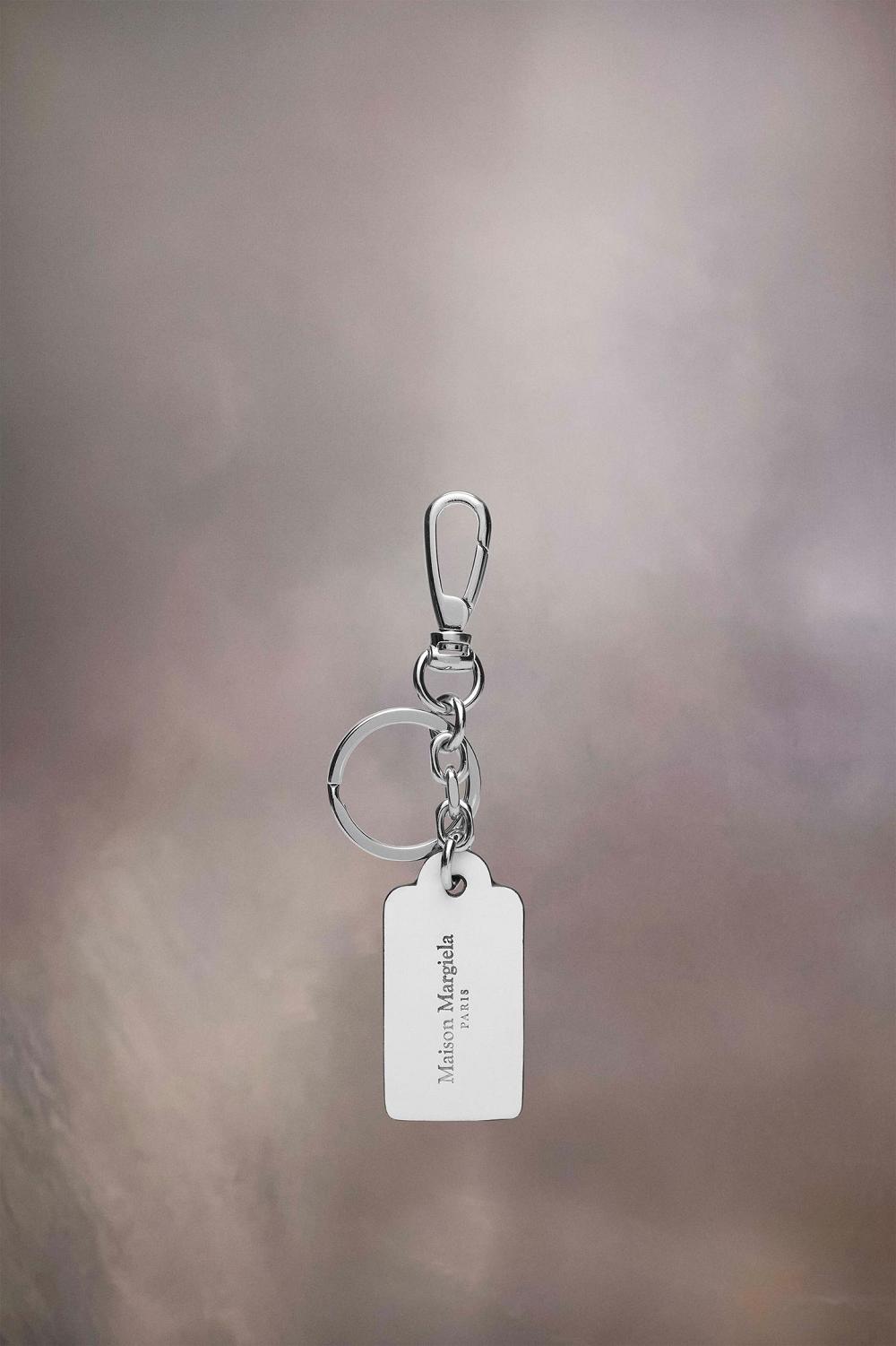 White Green Maison Margiela Four Stitches Keyring | AU_MM59377