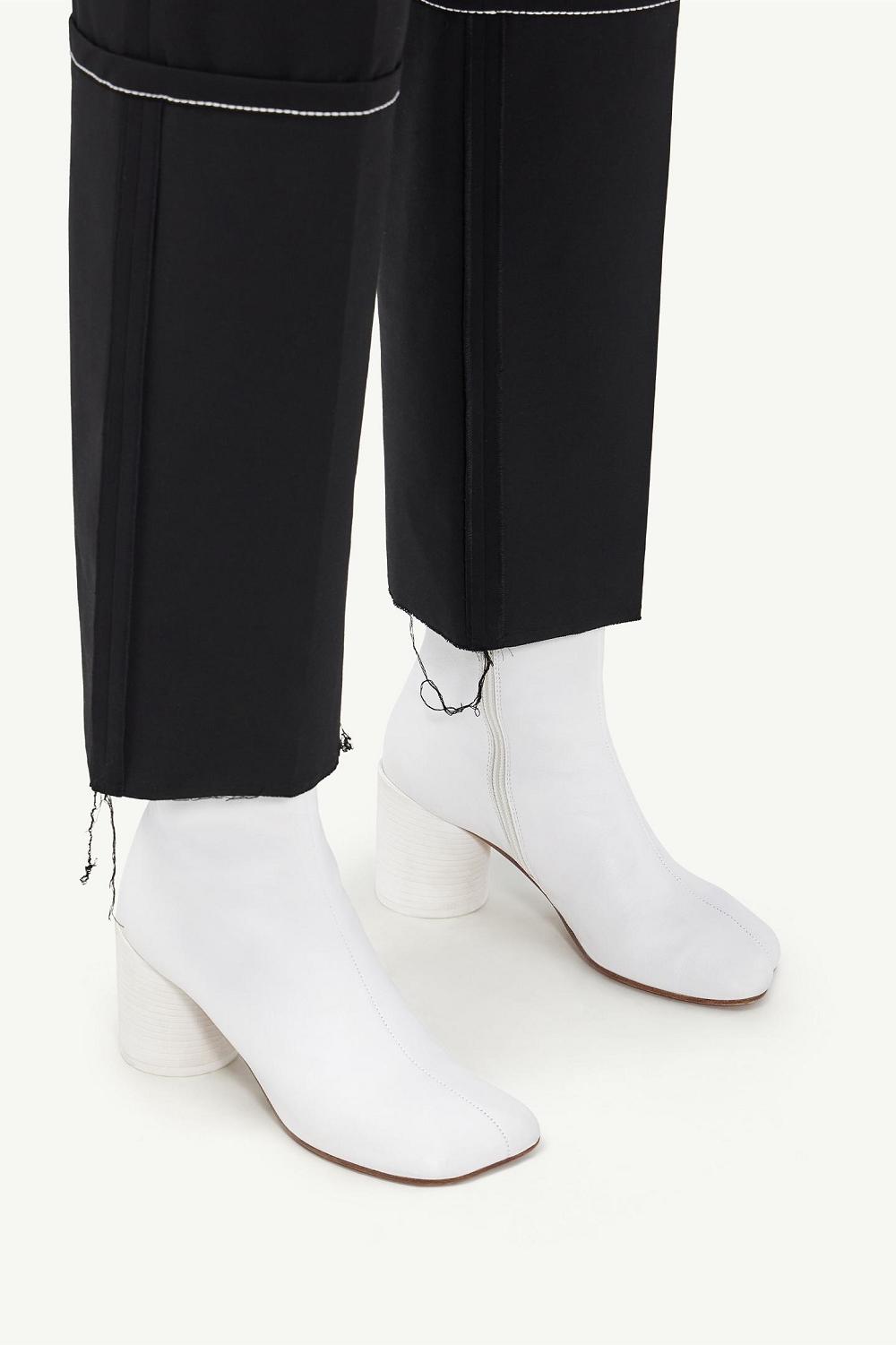 White Maison Margiela Anatomic Ankle Boots | AU_MM64439