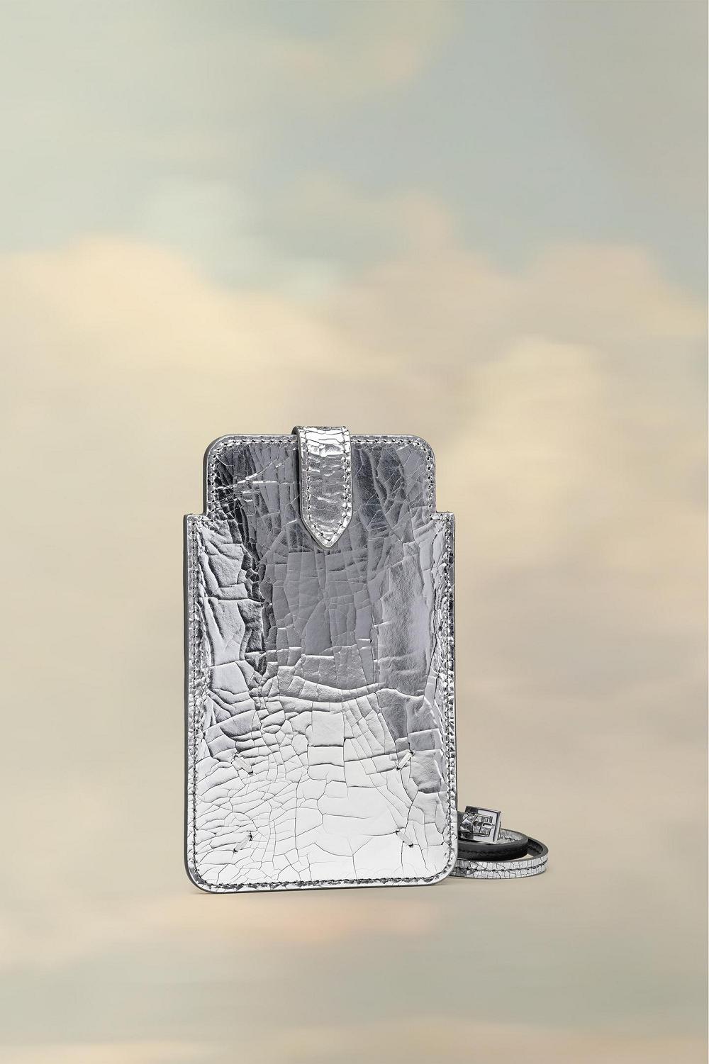 White Maison Margiela Broken Mirror Phone Pouch | AU_MM17086