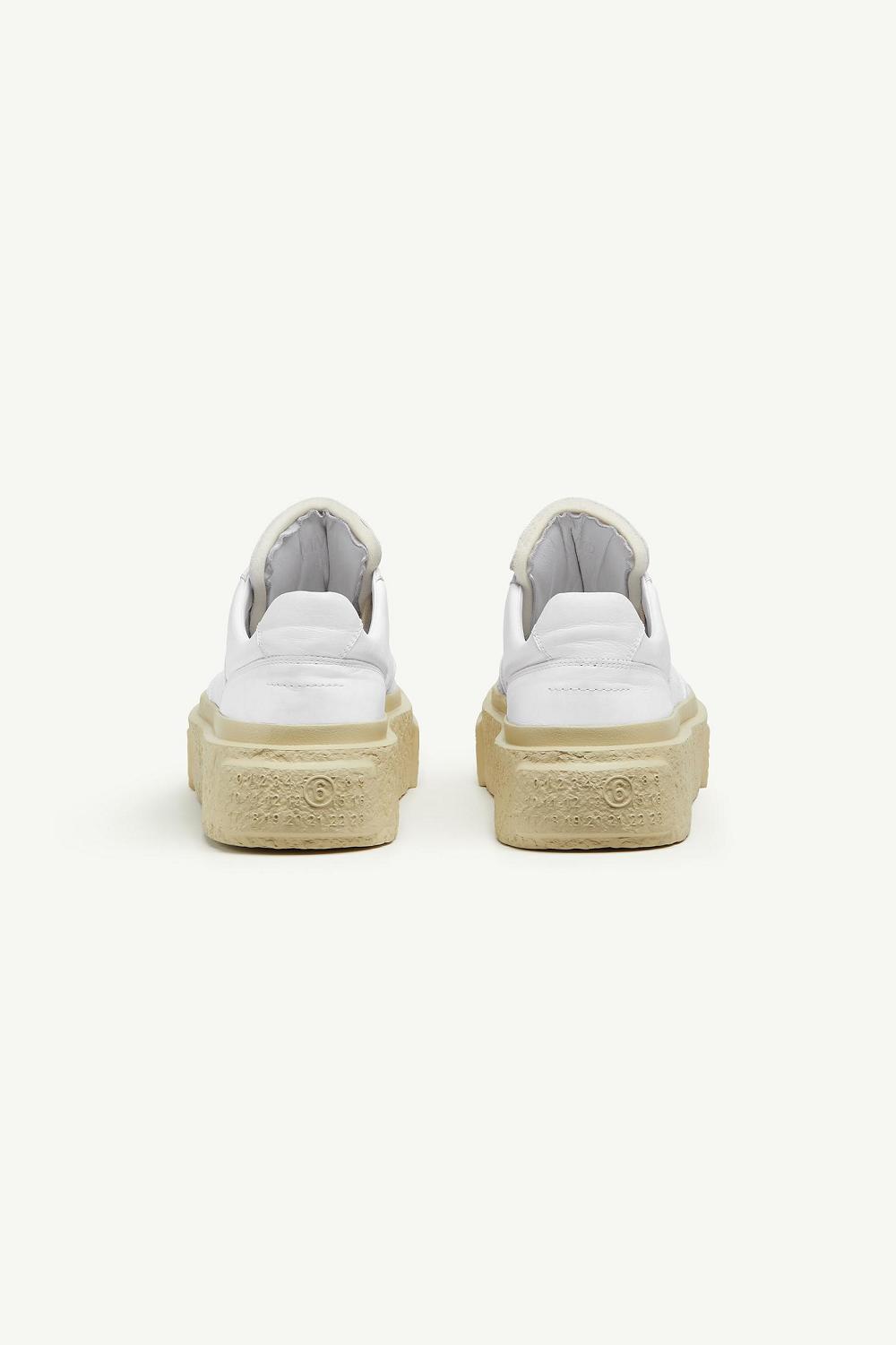 White Maison Margiela Chunky Gambetta Sneakers | AU_MM90825