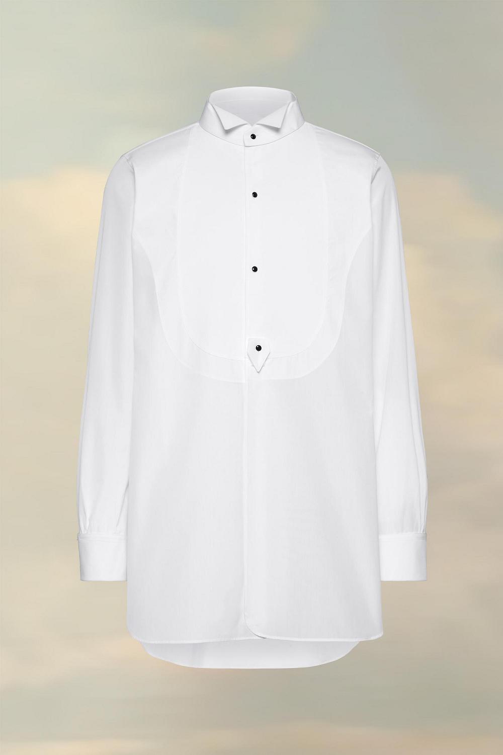 White Maison Margiela Cotton Poplin Shirt | AU_MM82644