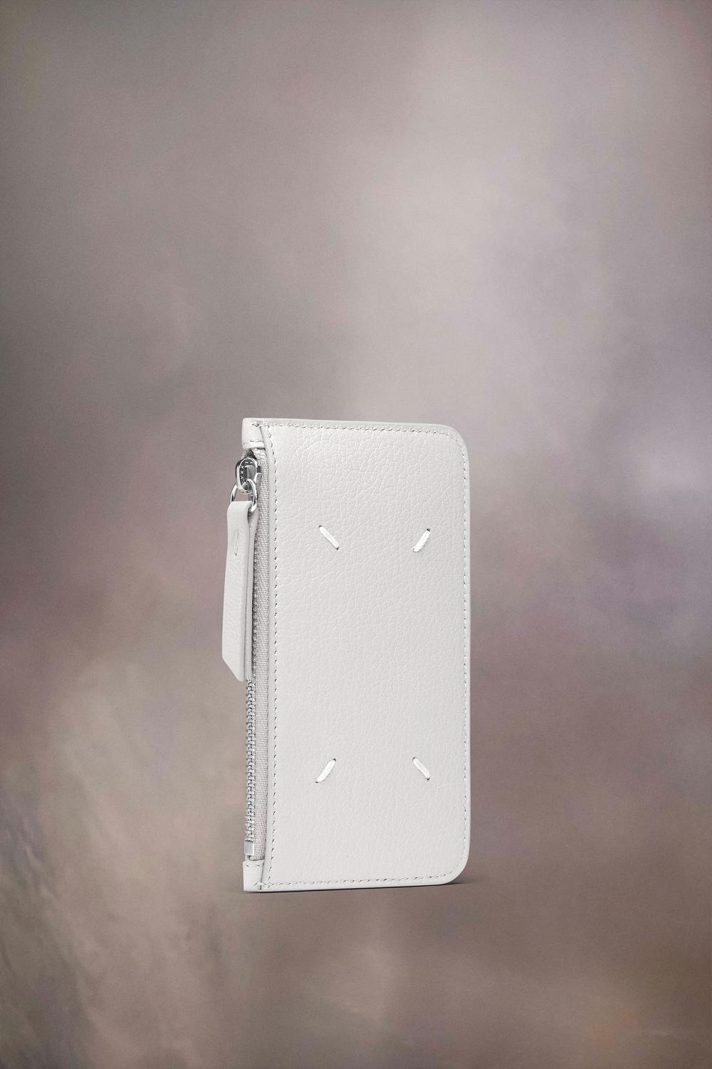 White Maison Margiela Four Stitches Cardholder | AU_MM70829