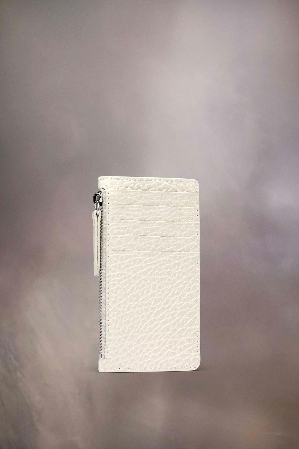 White Maison Margiela Four Stitches Cardholder Wallet | AU_MM28946