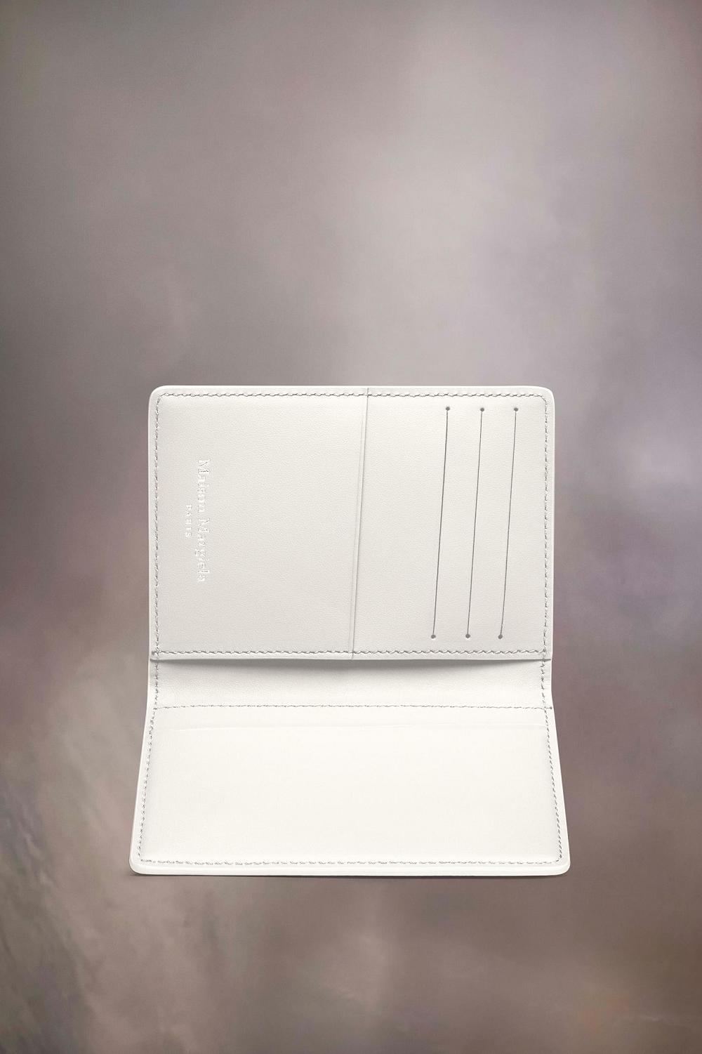 White Maison Margiela Four Stitches Cardholder | AU_MM64296