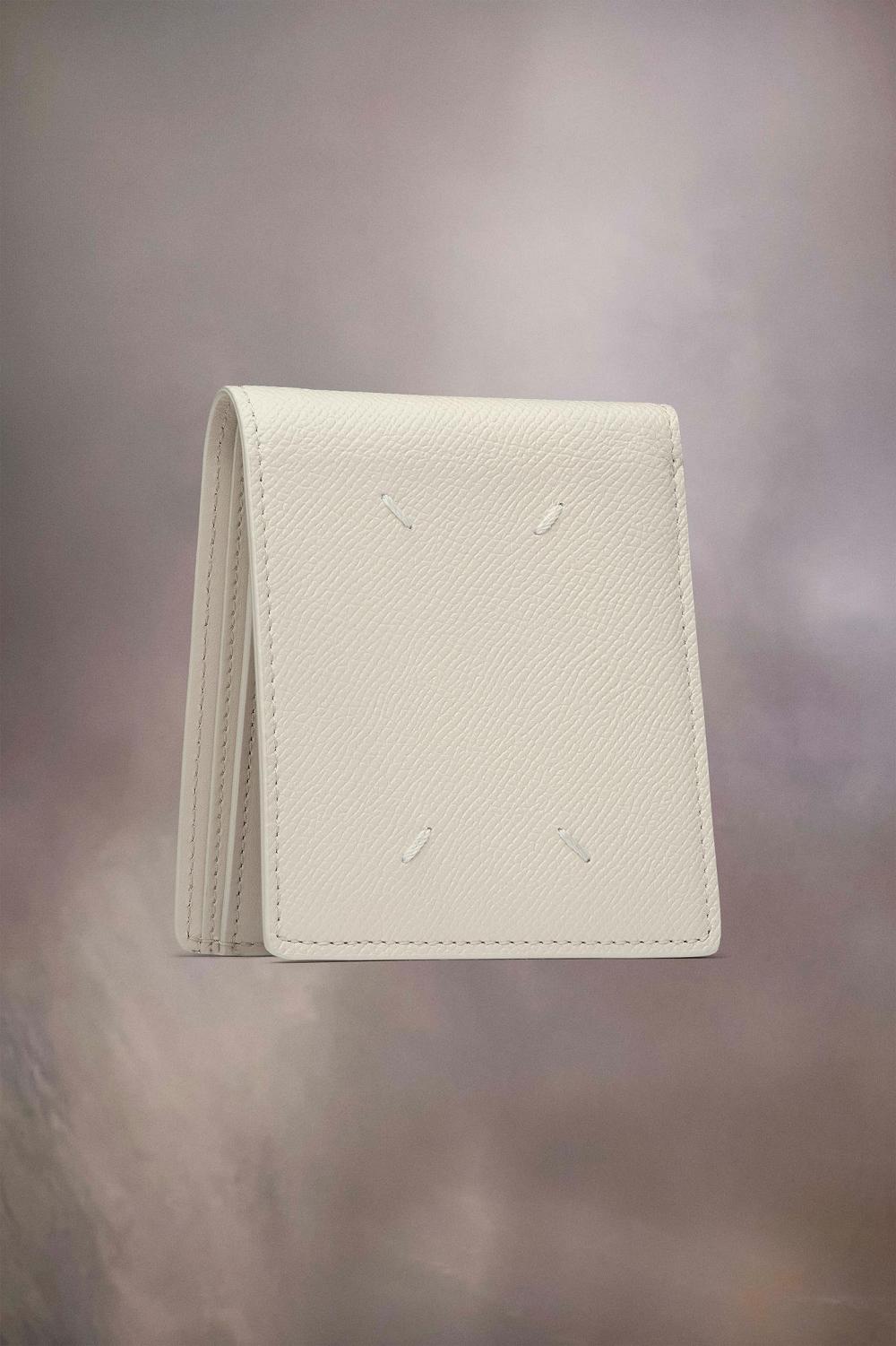 White Maison Margiela Four Stitches Cardholder | AU_MM16672