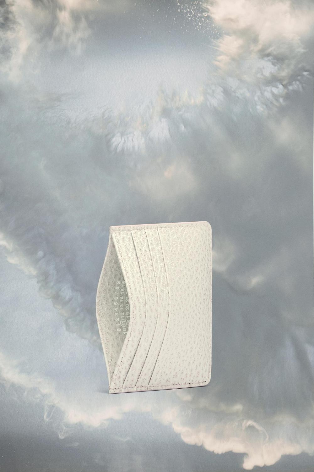 White Maison Margiela Four Stitches Cardholder | AU_MM23967