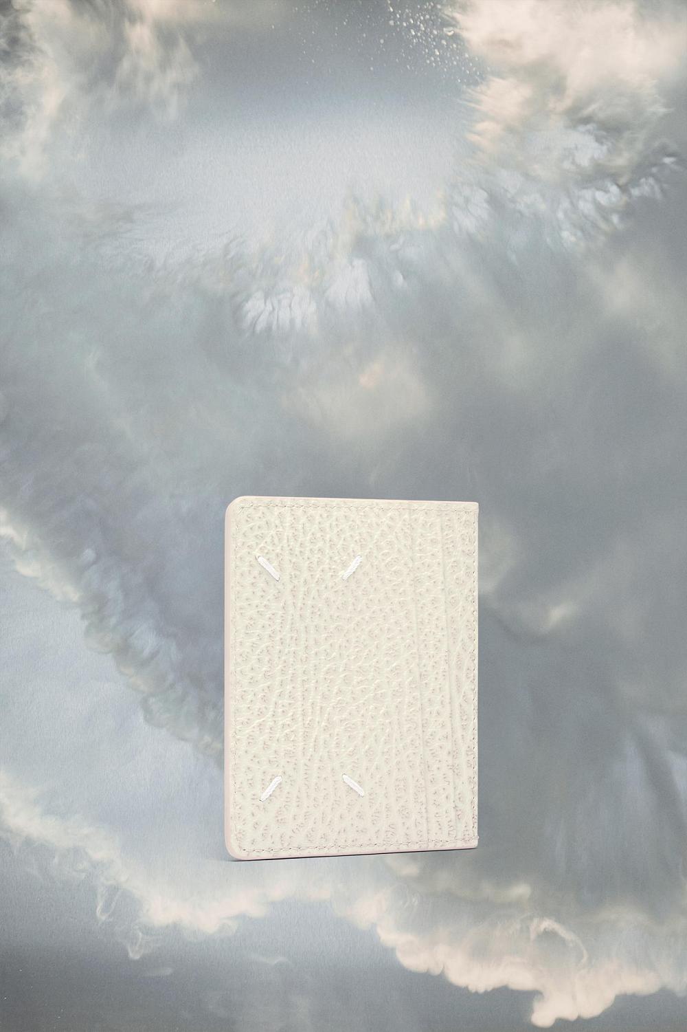 White Maison Margiela Four Stitches Cardholder | AU_MM23967