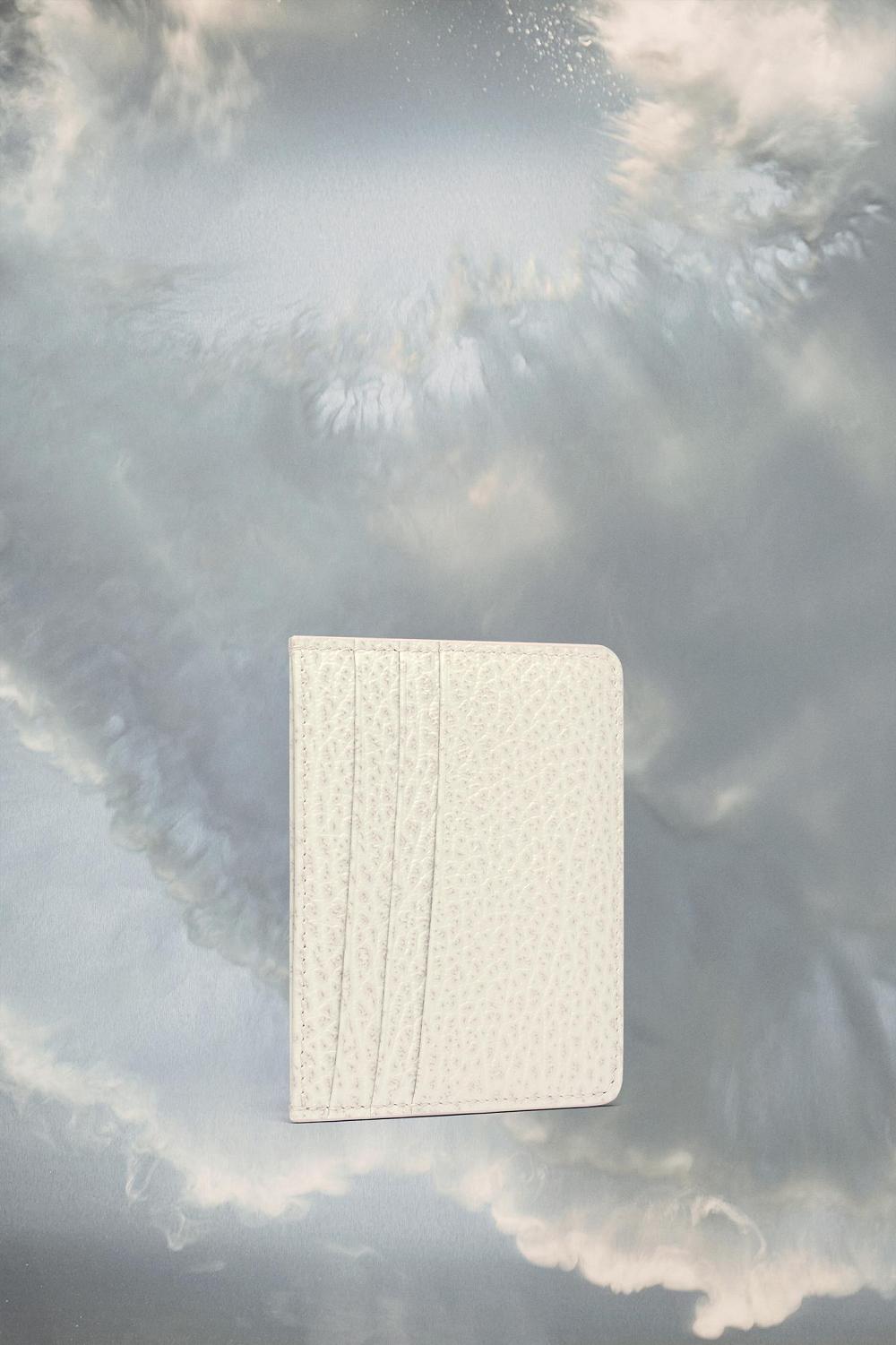 White Maison Margiela Four Stitches Cardholder | AU_MM23967