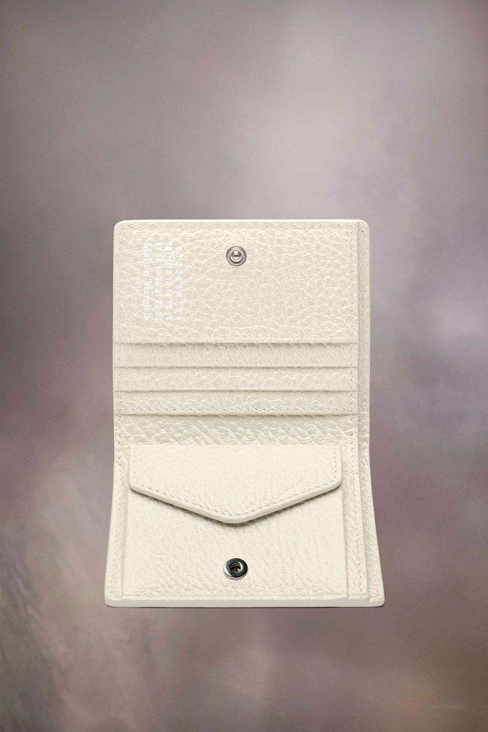 White Maison Margiela Four Stitches Pocket Cardholder | AU_MM18426