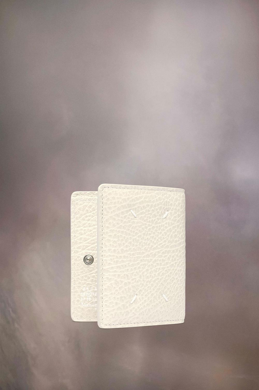 White Maison Margiela Four Stitches Pocket Cardholder | AU_MM18426