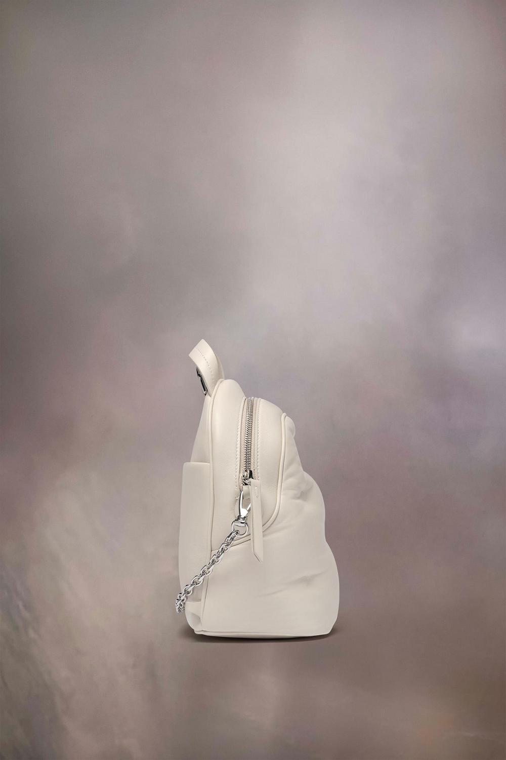 White Maison Margiela Glam Slam Backpack | AU_MM69327