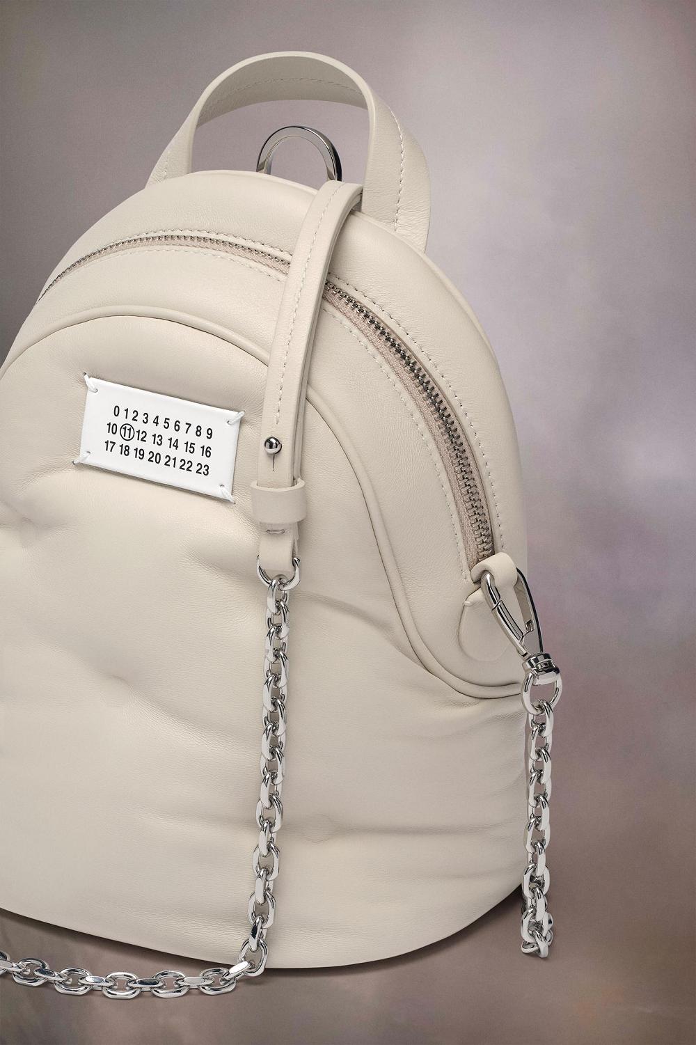 White Maison Margiela Glam Slam Backpack | AU_MM69327