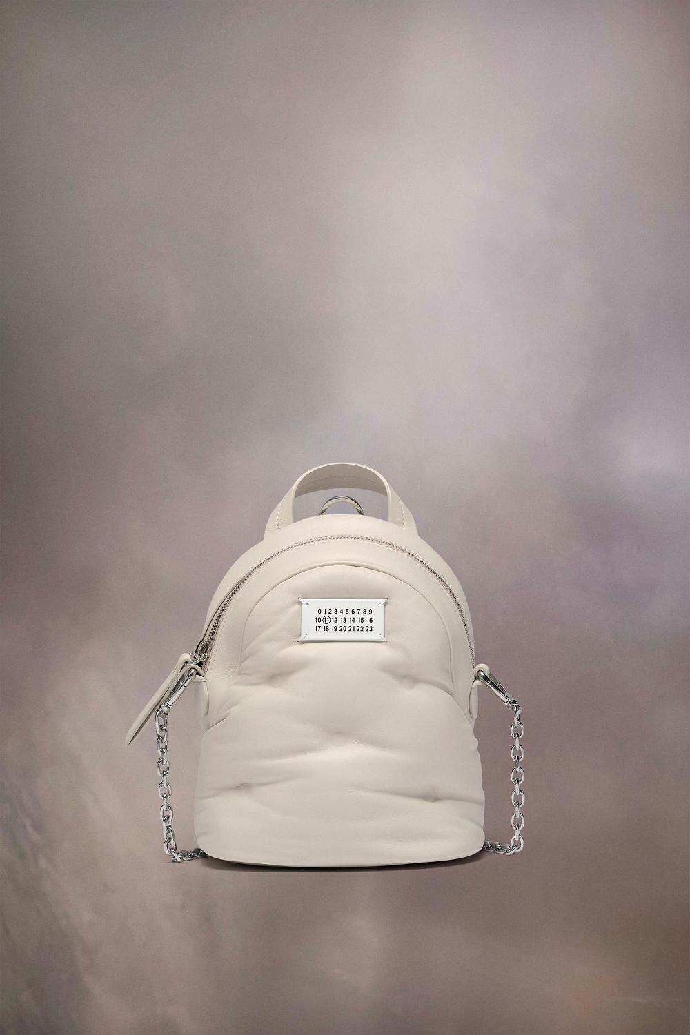 White Maison Margiela Glam Slam Backpack | AU_MM93230