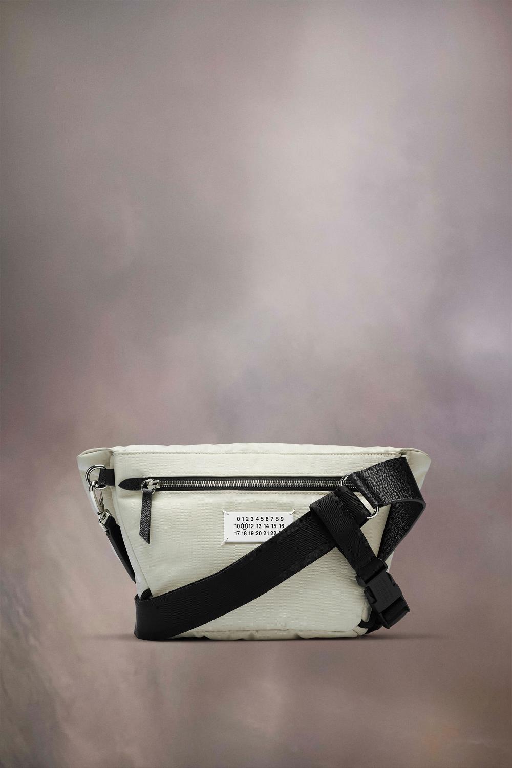 White Maison Margiela Glam Slam Cycle Messenger Small | AU_MM50849