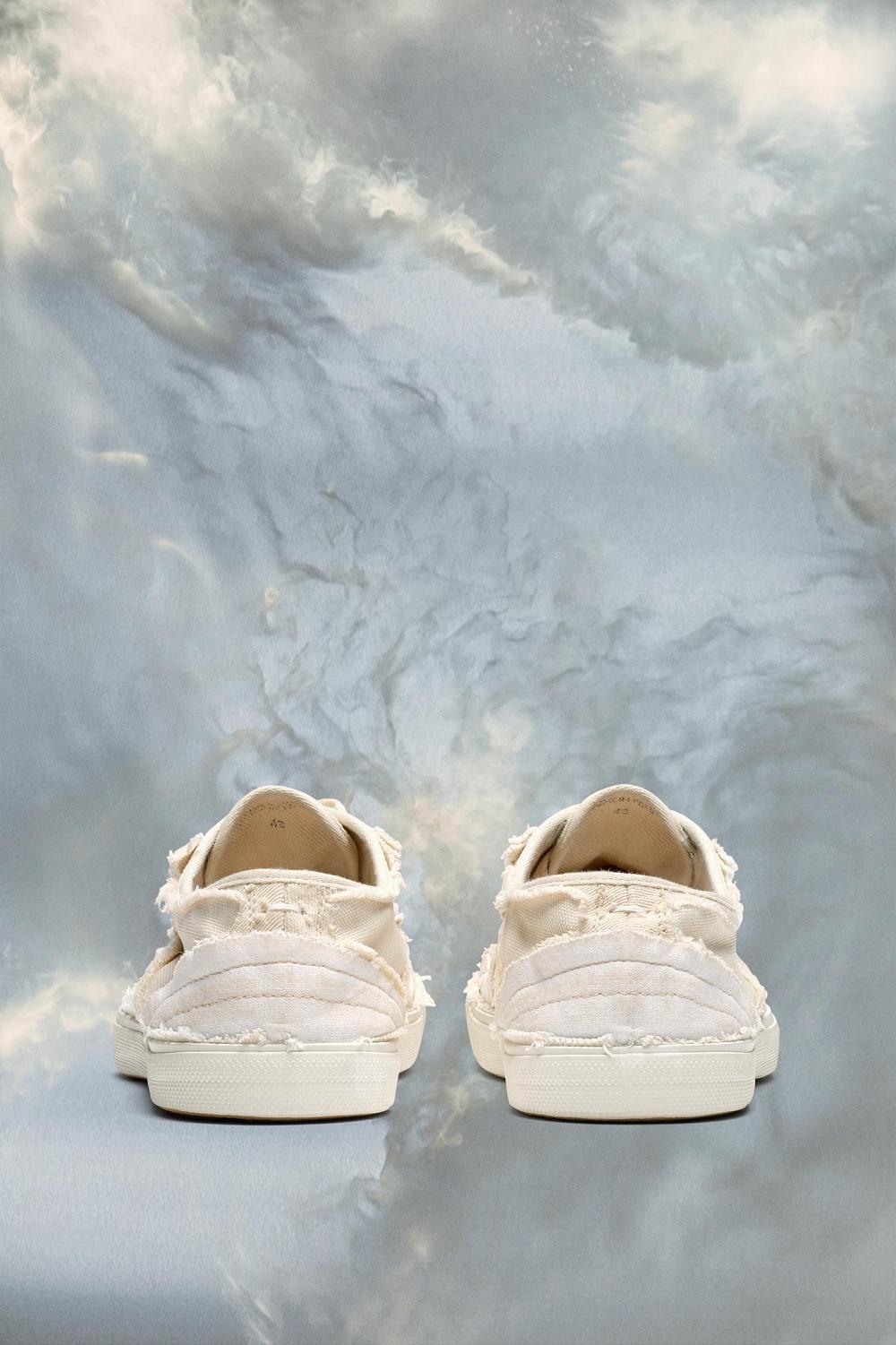 White Maison Margiela Inside Out Sneaker | AU_MM84978