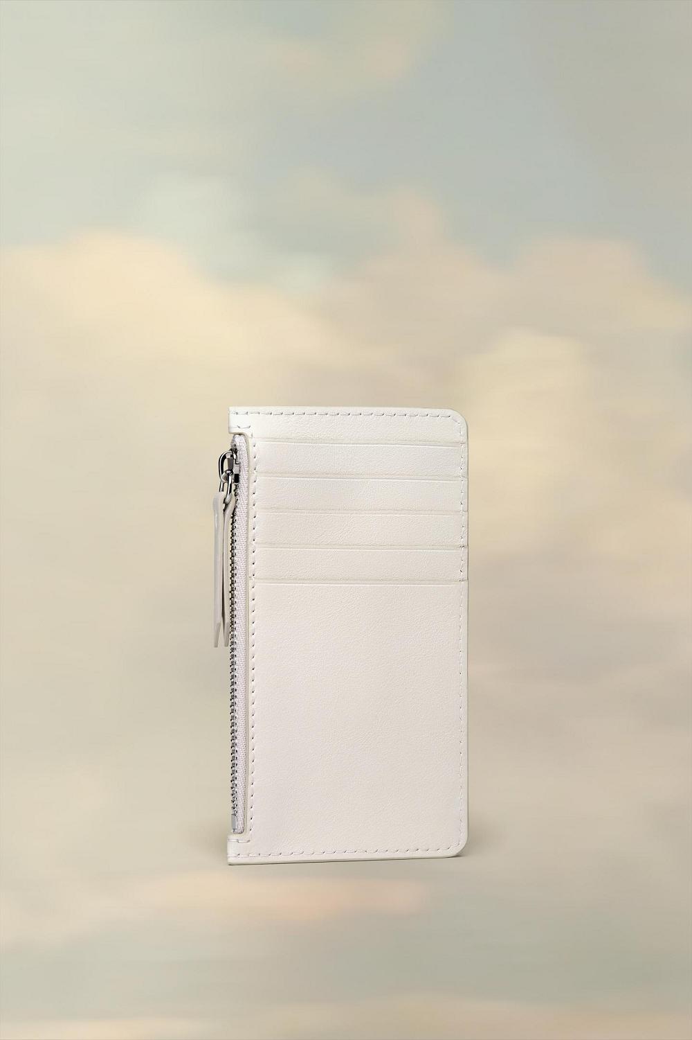 White Maison Margiela Leather Cardholder Wallet | AU_MM88464