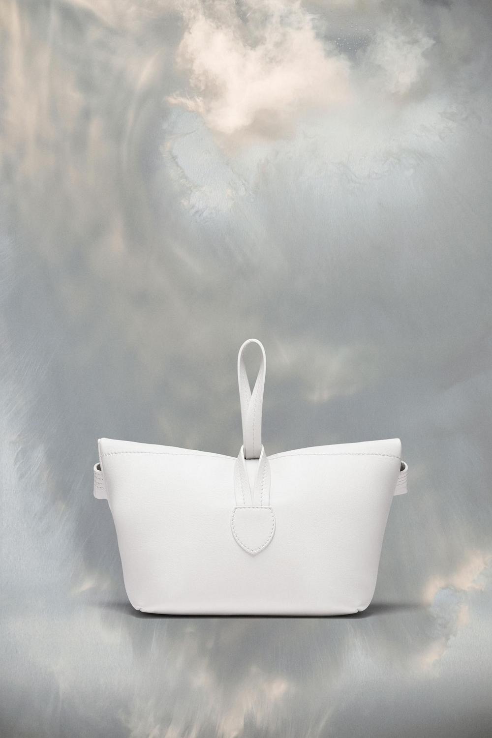 White Maison Margiela Leather Clutch | AU_MM12729