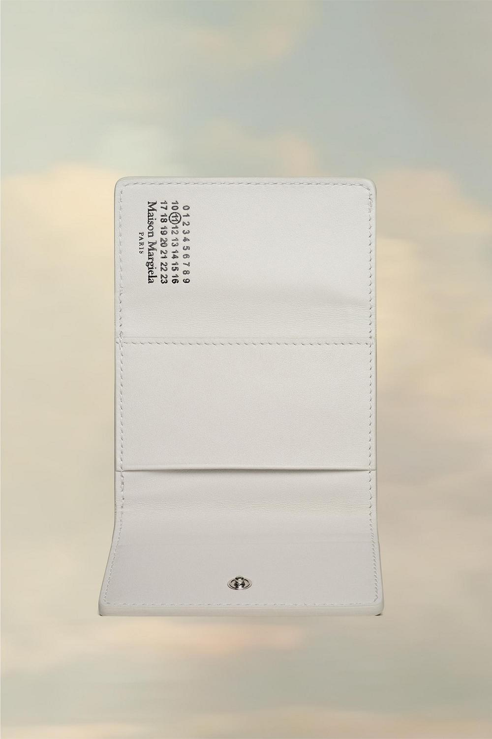 White Maison Margiela Leather Envelope Wallet | AU_MM49863