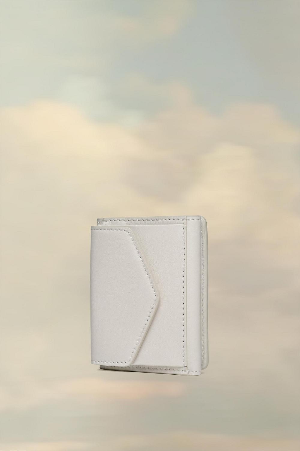 White Maison Margiela Leather Envelope Wallet | AU_MM49863