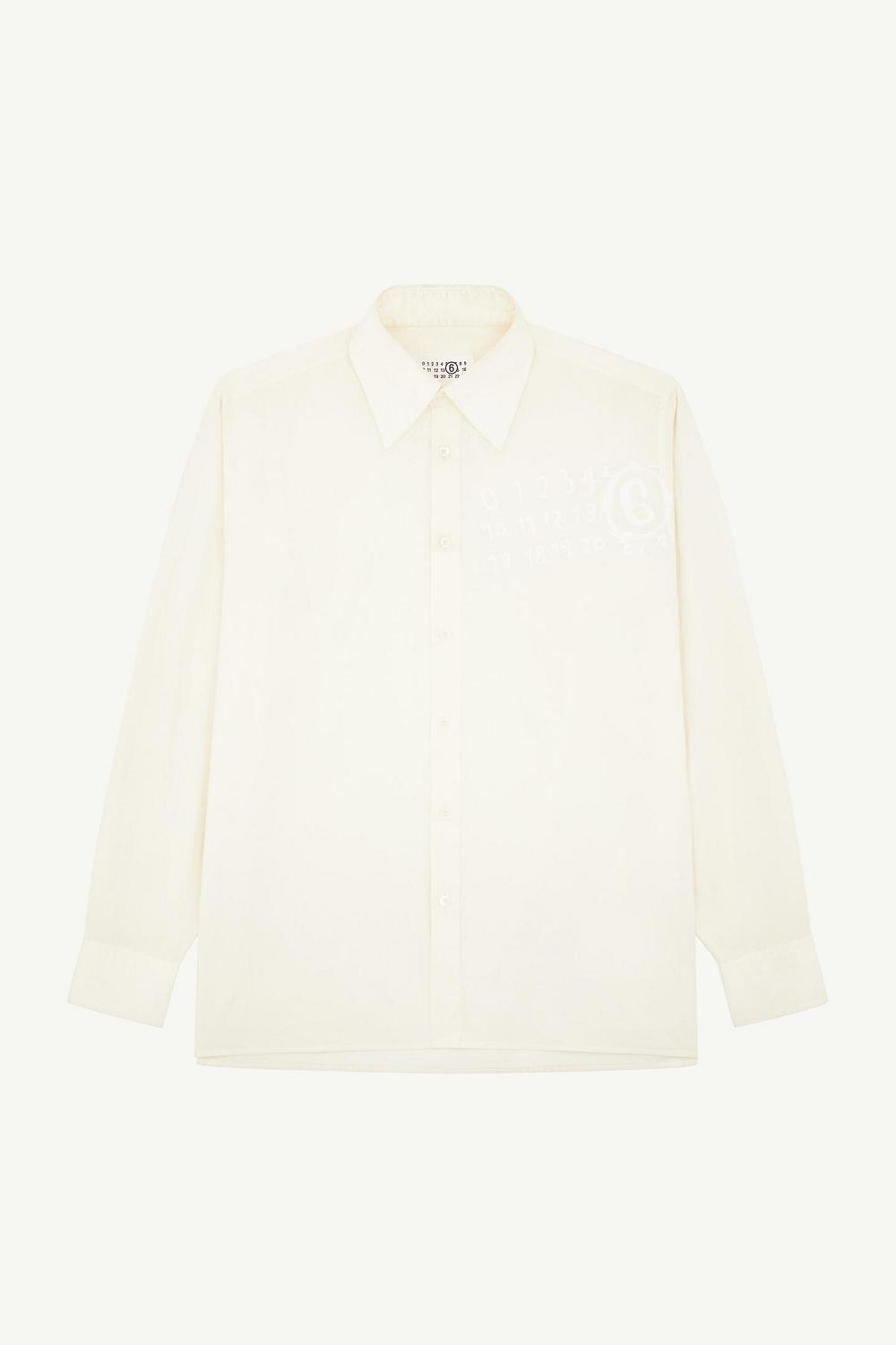 White Maison Margiela Poplin Shirt | AU_MM88267