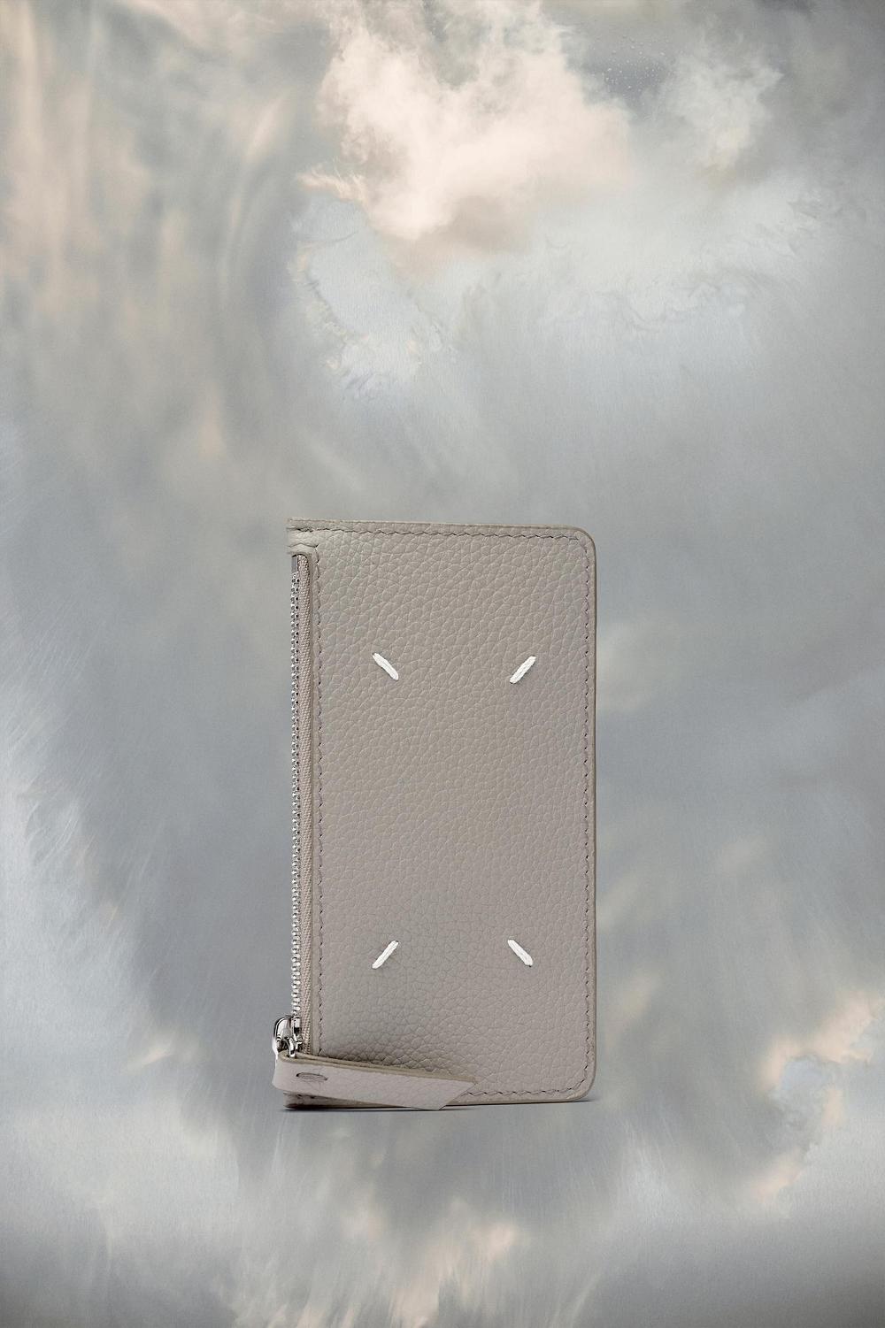 White Maison Margiela Recicla Cardholder | AU_MM19723